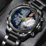 Elvis Presley Black Stainless Steel Watch - HOATT 7663