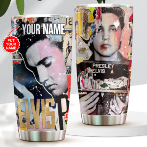 Personalized Elvis Presley Tumbler Cup - GNE 054