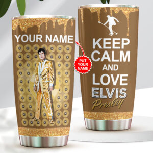 Personalized Elvis Presley Tumbler Cup - GNE 138