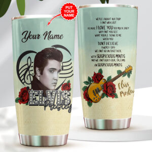 Personalized Elvis Presley Tumbler Cup - VANDH 2027