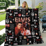 Elvis Presley Quilt Blanket - GNE 2913