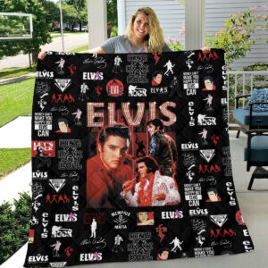 Elvis Presley Quilt Blanket - GNE 2913