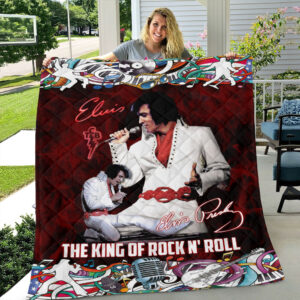 Elvis Presley Quilt Blanket - HOATT 7998