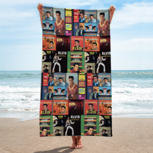 Elvis Presley Rectangle Beach Towel - HOATT 4808