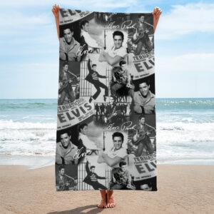 Elvis Presley Rectangle Beach Towel - HOATT 4821