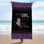 Elvis Presley Rectangle Beach Towel – HOATT 5575