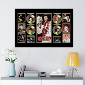 Elvis Presley Rectangle Canvas With Inner Frame - TANTN 11421