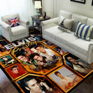 Elvis Presley Rectangular Rug - HOATT 7956