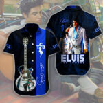 Elvis Presley Short Sleeve Button-Down Shirt – HOATT 7495.1