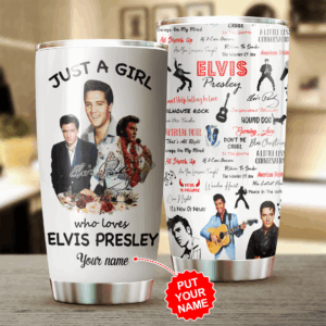 Personalized Elvis Presley Tumbler Cup - HOATT 986