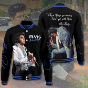 Elvis Presley Varsity Jacket – HOATT 7262