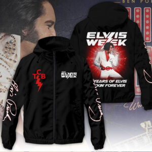Elvis Presley 3D Windbreaker Jacket - HOATT 11271