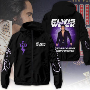 Elvis Presley 3D Windbreaker Jacket - HOATT 11323
