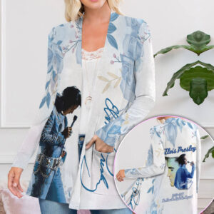 Elvis Presley Women’s Patch Pocket Cardigan – MAITM 6056