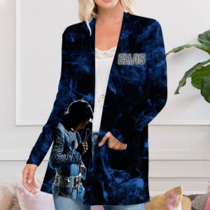 Elvis Presley Women's Patch Pocket Cardigan - HOATT 3046