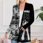 Elvis Presley Women's Patch Pocket Cardigan - HOATT 3047