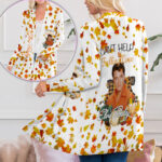 Elvis Presley Women’s Patch Pocket Cardigan – TANTN 1969