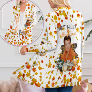 Elvis Presley Women’s Patch Pocket Cardigan – TANTN 1969