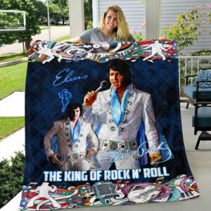 Elvis Presley Quilt Blanket - HOATT 8079