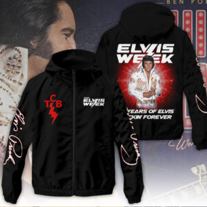 Elvis Presley 3D Windbreaker Jacket - HOATT 11473