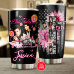 Personalized Elvis Presley Tumbler Cup - VANDH 247