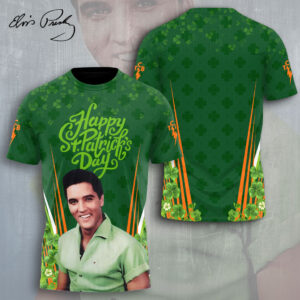 Elvis Presley x St. Patrick’s Day 3D Apparel - VANDH 4260