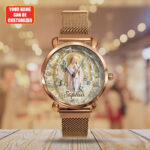 Personalized Eternal Faith Mesh Strap Quartz Watch - TANTN15407