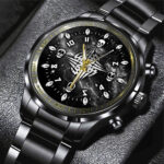 KISS Black Stainless Steel Watch - GNE 2130