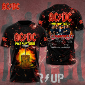AC/DC 3D Apparel - GNE NEW124