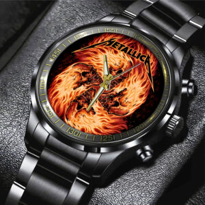 Metallica Black Stainless Steel Watch - GNE NEW133