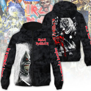 Iron Maiden 3D Windbreaker Jacket - GNE NEW199