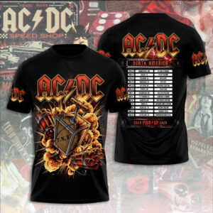 AC/DC 3D Apparel - GNE NEW389