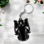 Ozzy Osbourne Custom Shape 2-sided Keychain - GNE NEW547