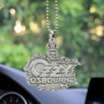 Ozzy Osbourne Custom shape 2-sided Acrylic Car Ornament - GNENEW600