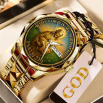 God Is Good Alloy Luxury Quartz Watch - TMTHU 294