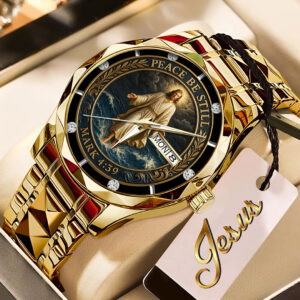 God Is Good Alloy Luxury Quartz Watch - TMTHU 298