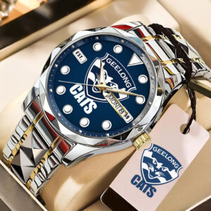 Geelong FC Alloy Luxury Quartz Watch - HOATT12443