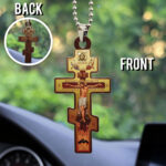 Christian Custom Shape 2-Side Printed Acrylic Car Ornament - HOATT12293