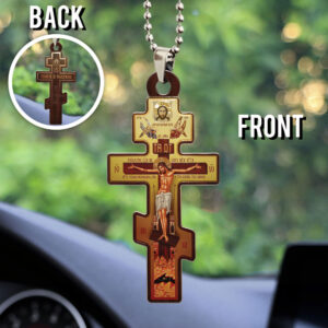 Christian Custom Shape 2-Side Printed Acrylic Car Ornament - HOATT12293