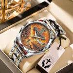 God Is Good Alloy Luxury Quartz Watch - TANTN 14669