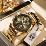 God Is Good Alloy Luxury Quartz Watch - TANTN 15328