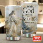 Personalized God Is Good Tumbler Cup - TANTN15401