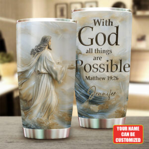 Personalized God Is Good Tumbler Cup - TANTN15401
