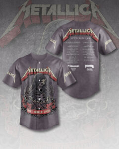 Metallica Baseball Jersey - HOATT 11001