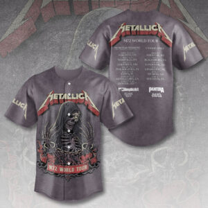 Metallica Baseball Jersey - HOATT 11001