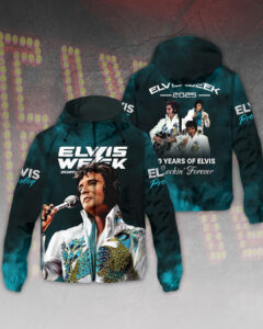 Elvis Presley 3D Windbreaker Jacket - HOATT 11324