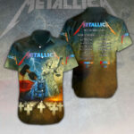 Metallica Short Sleeve Button-Down Shirt – HOATT 11672.1
