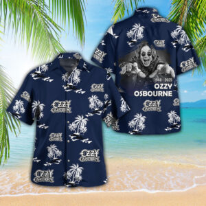 Ozzy Osbourne 3D Hawaiian Apparel - TMTHU494