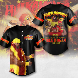 Hulk Hogan Baseball Jersey - MAITM 12361