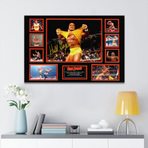 Hulk Hogan Rectangle Canvas With Inner Frame - HOATT 12145